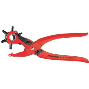 KNIPEX 90 70 220 Revolving Punch Plier 5/64 To 13/64 In | AA2MVF 10U132