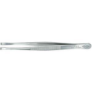 KNIPEX 92 02 55 Tweezers Anti-magnetic Angled 4-1/2 In | AA2MQW 10U046