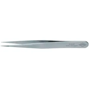 KNIPEX 92 22 07 Tweezers Anti-magnetic Needle Straight 4-1/2 | AA2MRC 10U053