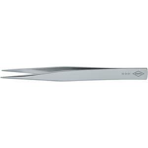 KNIPEX 92 24 01 Tweezer Needle Straight Spring Steel 4-3/4 | AA2MRH 10U058