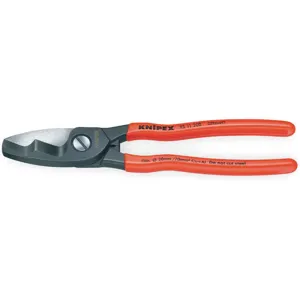 KNIPEX 95 11 200 SBA Cable Shear Shear Cut 8 In | AB9MKG 2DYZ9