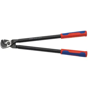 KNIPEX 95 12 500 Cable Shears 19-11/16 Inch 5 Awg Red/blue | AA2MVU 10U146