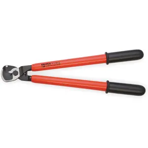 KNIPEX 95 17 500 Insulated Cable Shear Shear Cut 20 In | AB9MKJ 2DZA2