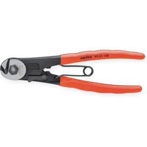 KNIPEX 95 61 150 SBA Wire Rope Cutter Center Cut 6 In | AC9TZH 3JXJ6