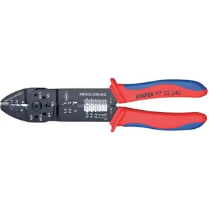 KNIPEX 97 22 240 Wire Stripper 18 to 10 AWG 9-1/4 Inch | AG9RGL 21XJ99