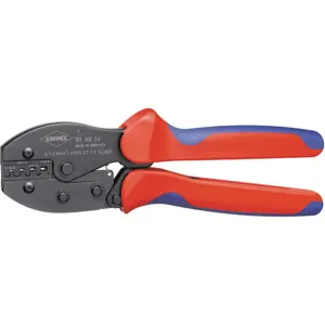 KNIPEX 97 52 34 Insulated Crimper 27-13 Awg 8-3/4 Inch Length | AA2MWR 10U169