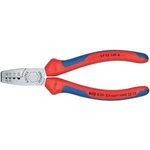 KNIPEX 97 61 145 A Isolierte Crimpzange 23-13 AWG 5-3/4 Zoll Länge | AG9RGM 21XK02