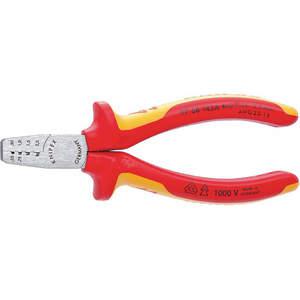 KNIPEX 97 68 145 A Insulated Crimper 23-13 AWG 5-3/4 Inch Length | AG9RGN 21XK03