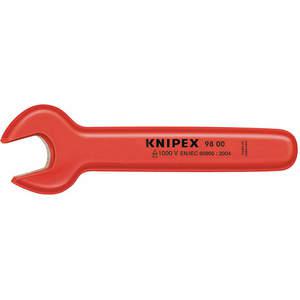 KNIPEX 98 00 17 Open End Wrench 17mm 15 Degree 6-1/8 Inch Length | AA2FKY 10G216