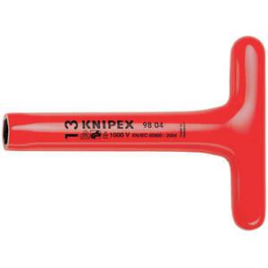 KNIPEX 98 04 22 Nut Driver T-handle Insulated 22mm 8 In | AA2FMP 10G259