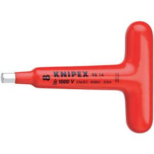 KNIPEX 98 14 06 Insulated Hex Key T 6mm 4-3/4 Inch Length | AA2FMW 10G270