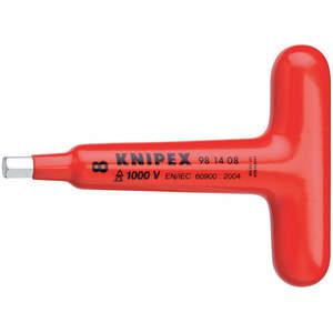 KNIPEX 98 14 08 Insulated Hex Key T 8mm 4-3/4 Inch Length | AA2FMX 10G271