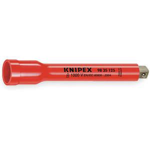 KNIPEX 98 35 125 Isolierte Steckdosenverlängerung 3/8 x 5 Zoll | AB9MKM 2DZA6
