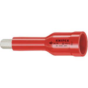 KNIPEX 98 39 06 Stecknuss 3/8 Zoll x 6mm | AA2FNZ 10G297