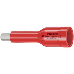 KNIPEX 98 49 05 Steckschlüssel isoliert 1/2 Zoll Antrieb 5mm | AA2FQC 10G328