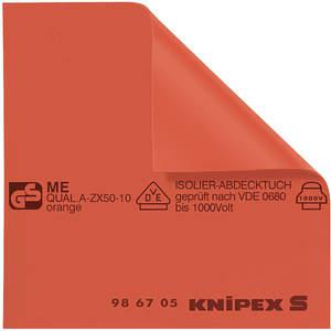 KNIPEX 98 67 05 Isoliermatte 19-11/16 x 19-11/16 Zoll rot | AA2FQY 10G349
