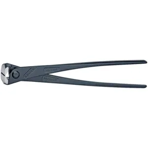 KNIPEX 99 10 250 Precision Nippers 10 Inch Length Black | AH8GZE 38TG95