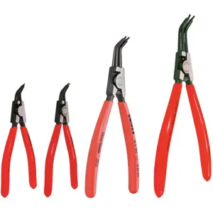 KNIPEX 9K 00 19 02 US Circlip Pliers Set Int/Ext 4 Piece | AA2MTQ 10U092