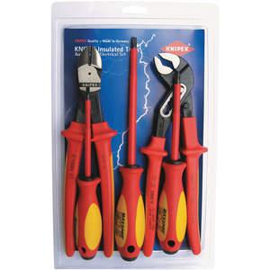 KNIPEX 9K 98 98 20 US Insulated Tool Set 5-pieces | AA2FTB 10G375