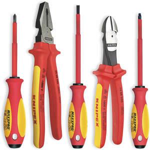 KNIPEX 9K 98 98 21 US Insulated Tool Set 5-pieces | AB9MLH 2DZD8