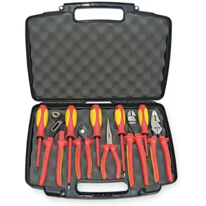 KNIPEX 9K 98 98 31 US Insulated Tool Set 10-pieces | AB9MLK 2DZE1