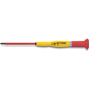 KNIPEX 9T 89941 Insulated Screwdriver Phillips #0 Round | AA2HGH 10K155