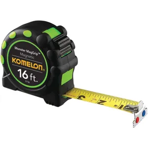 KOMELON 7116 Magnetic Tip Tape Measure 1 Inch x 16 Feet | AF4KAV 8YU93