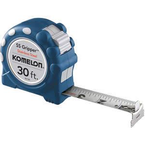 KOMELON SS130 Stainless Steel Tape Measure 1 Inch x 30 Feet | AF4LDM 9A762