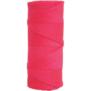 KRAFT TOOL CO. BC355 Masons Line 500 Feet Braided Nylon Pink | AD4RXJ 43Y574