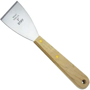 KRAFT TOOL CO. DW034 Stiff Scraper Stiff 4-1/4in. | AG4VPL 35EM44