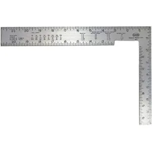 KRAFT TOOL CO. DW242 Soffit Square Steel 8 Inch Length x 1 Inch Width | AH4NVZ 35EM53