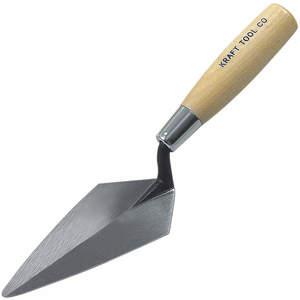 KRAFT TOOL CO. GG422 Pointing Trowel 5-1/2 Inch Length Steel | AH8DRT 38LY46