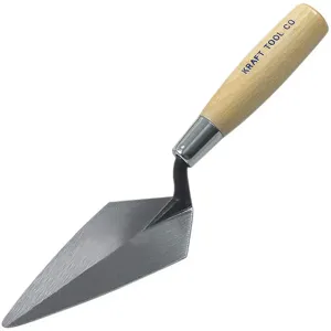 KRAFT TOOL CO. GG422 Pointing Trowel 5-1/2 Inch Length Steel | AH8DRT 38LY46