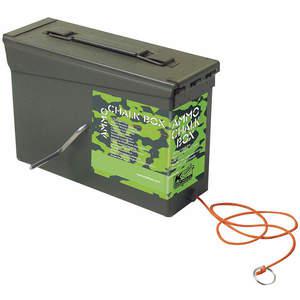 KRAFT TOOL CO. GG302 Chalk Line Box 150 Feet Polypropylene Cord Camo Green | AD4RYL 43Y607