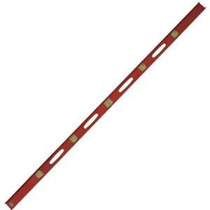 KRAFT TOOL CO. SLHD72 I-beam Level Aluminium Red 72 Inch Length 10 Vials | AD4RVT 43Y536