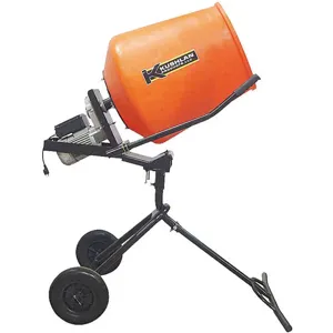 KUSHLAN PRODUCTS 350MP Pedestal Cement Mixer, 3.5 Cubic Feet, 115 V, 3/4 HP | AF7NNC 22DA24