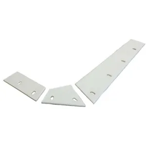 KUSHLAN PRODUCTS RSSB350-2 Side Scraper Replacement Blade For 350 Epoxy Mixer Pr | AF7NMY 22DA18