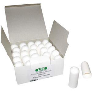 LAB SAFETY SUPPLY 12K940 30 x 80 mm Cellulose-Extraktionshülsen – Packung mit 25 Stück | AA4FNJ