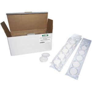 LAB SAFETY SUPPLY 12K974 Sterile Petrischale mit Zellulosepad 55 mm – Packung mit 100 Stück | AA4FPW