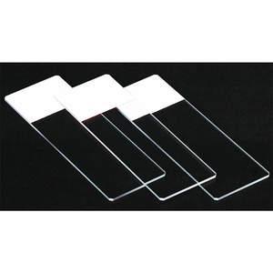 LAB SAFETY SUPPLY 20F865 Slide Clipped Corner Ground Edges - Pack Of 72 | AB4UUN