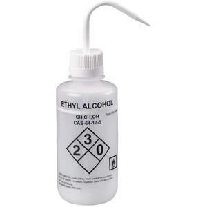 LAB SAFETY SUPPLY 24J883 Waschflasche Alkohol 500 ml – 6er-Pack | AB7WUA