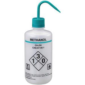 LAB SAFETY SUPPLY 24J885 Wash Bottle Methanol 1000 Ml - Pack Of 4 | AB7WUC