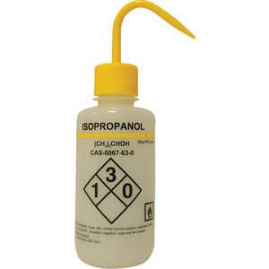 LAB SAFETY SUPPLY 24J889 Waschflasche Isopropanol 500 ml – 6er-Pack | AB7WUG