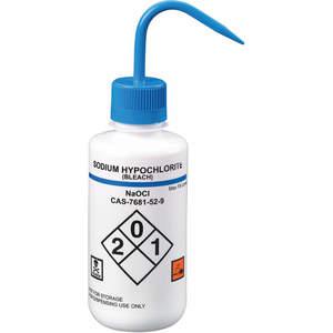 LAB SAFETY SUPPLY 24J896 Waschflasche Bleichmittel 500 ml – 6er-Pack | AB7WUP
