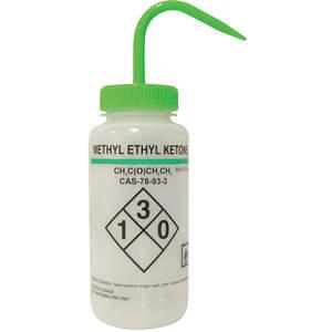 LAB SAFETY SUPPLY 24J913 Waschflasche Ethylacetat 500 ml – 6er-Pack | AB7WVG