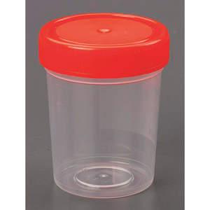 LAB SAFETY SUPPLY 32V491 Specimen Container With Lid 4 Ounce - Pack Of 280 | AC6CMG