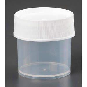 LAB SAFETY SUPPLY 32V496 Gläser mit Deckel 125 ml Polypropylen – Packung mit 12 Stück | AC6CMM