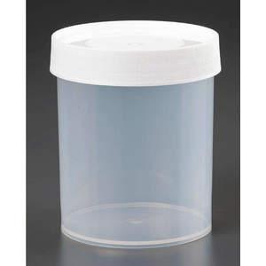 LAB SAFETY SUPPLY 32V499 Jars With Cap 1000ml Polypropylene - Pack Of 6 | AC6CMQ