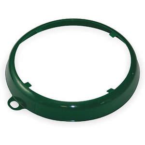 OIL SAFE 207003 Color Coded Drum Ring, Gloss Finish, 0.9 x 6.9 Inch Size, Dark Green | AC9ZZR 3LWT5