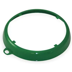 OIL SAFE 207005 Color Coded Drum Ring, Gloss Finish, 0.9 x 6.9 Inch Size, Mid Green | AC9ZZU 3LWT7